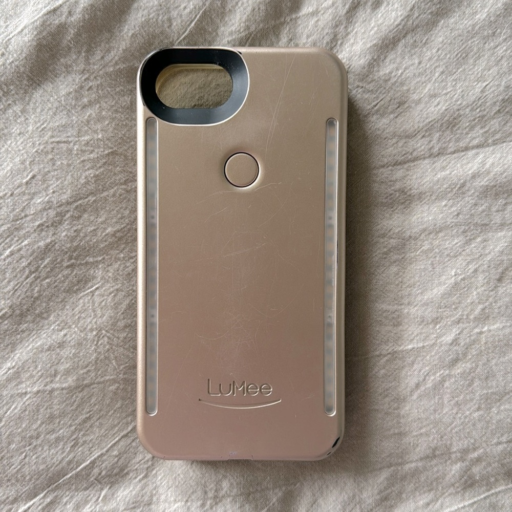 LuMee IPhone 7 Case Color: Rose Gold